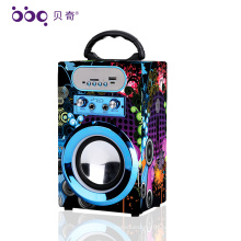 Newest Stereo wireless good mini usb fm radio car shape blueooth speaker for Playback Media